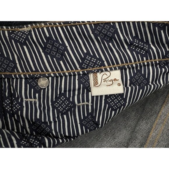 NWT Paige PPD Doheny Straight Men’s 33x34 Jeans Denim Tread Pocket Stretch - Picture 6 of 16